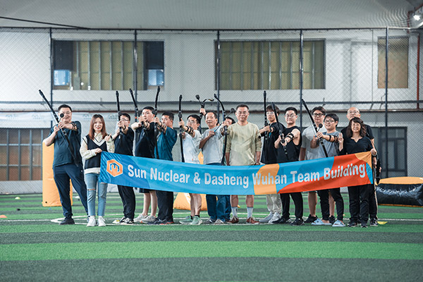 Sun Nuclear公司中国区团队&技术团队和上海达昇公司在武汉举行联合会议及团队建设